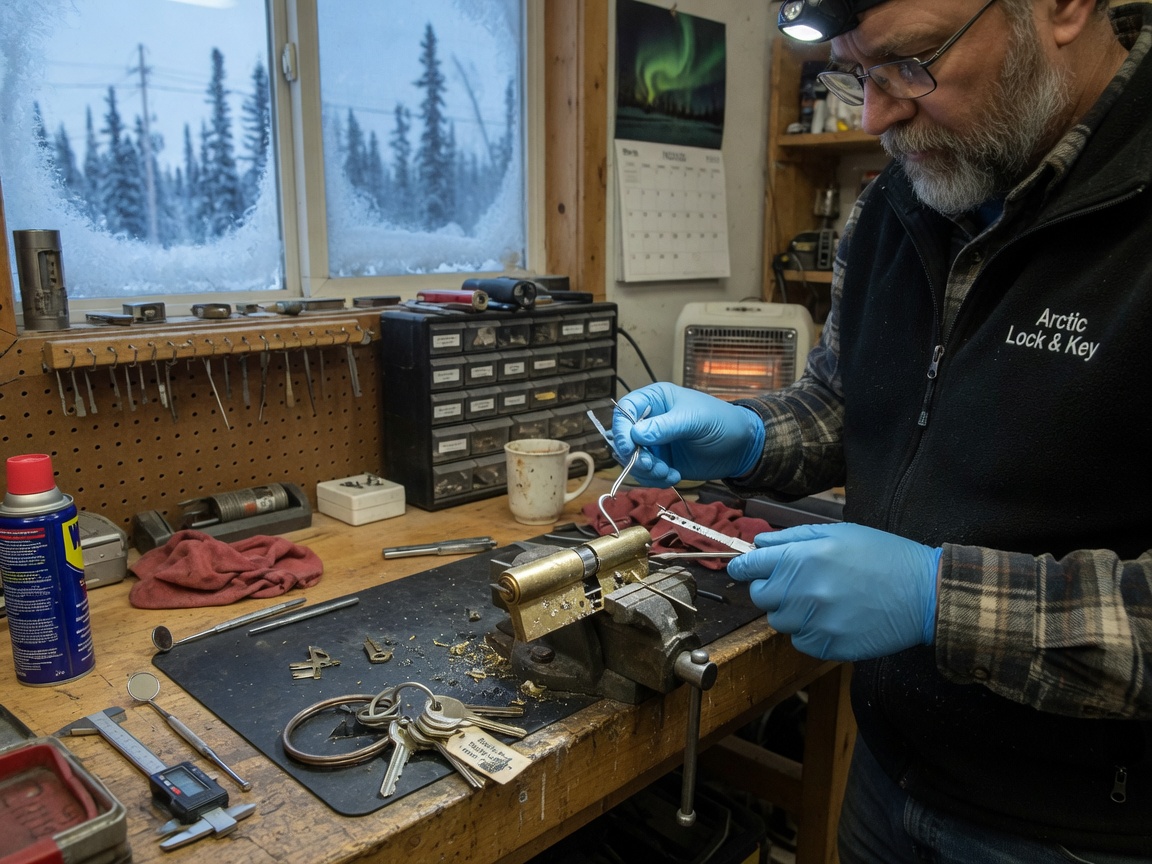 Broken Key Extraction in Fairbanks, AK